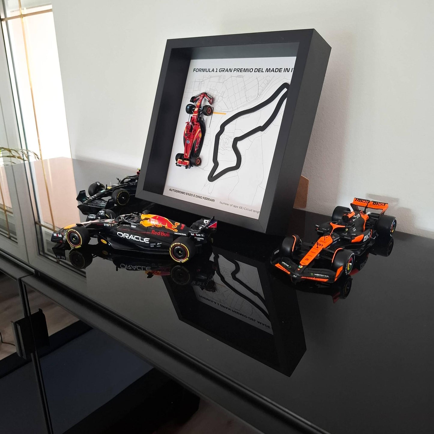 Framed F1 Car Model: Gran Premio Del Made In Italy 3D Artwork