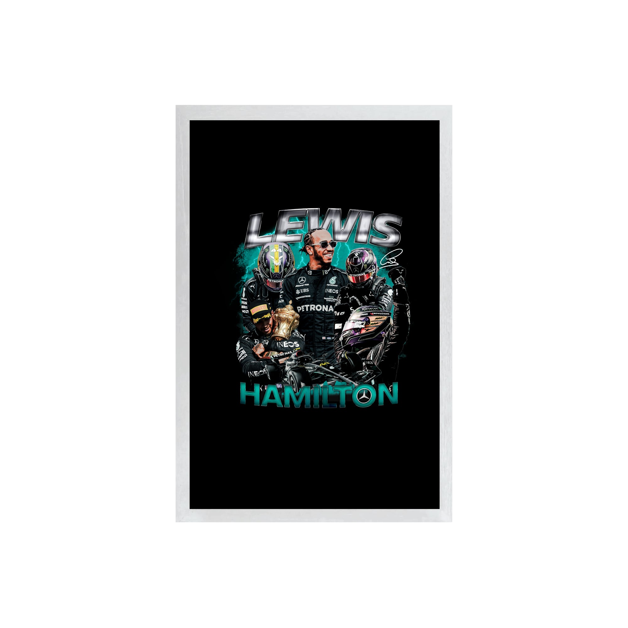 wall-art-framed-image-black-poster-formula-1-lewis-ham