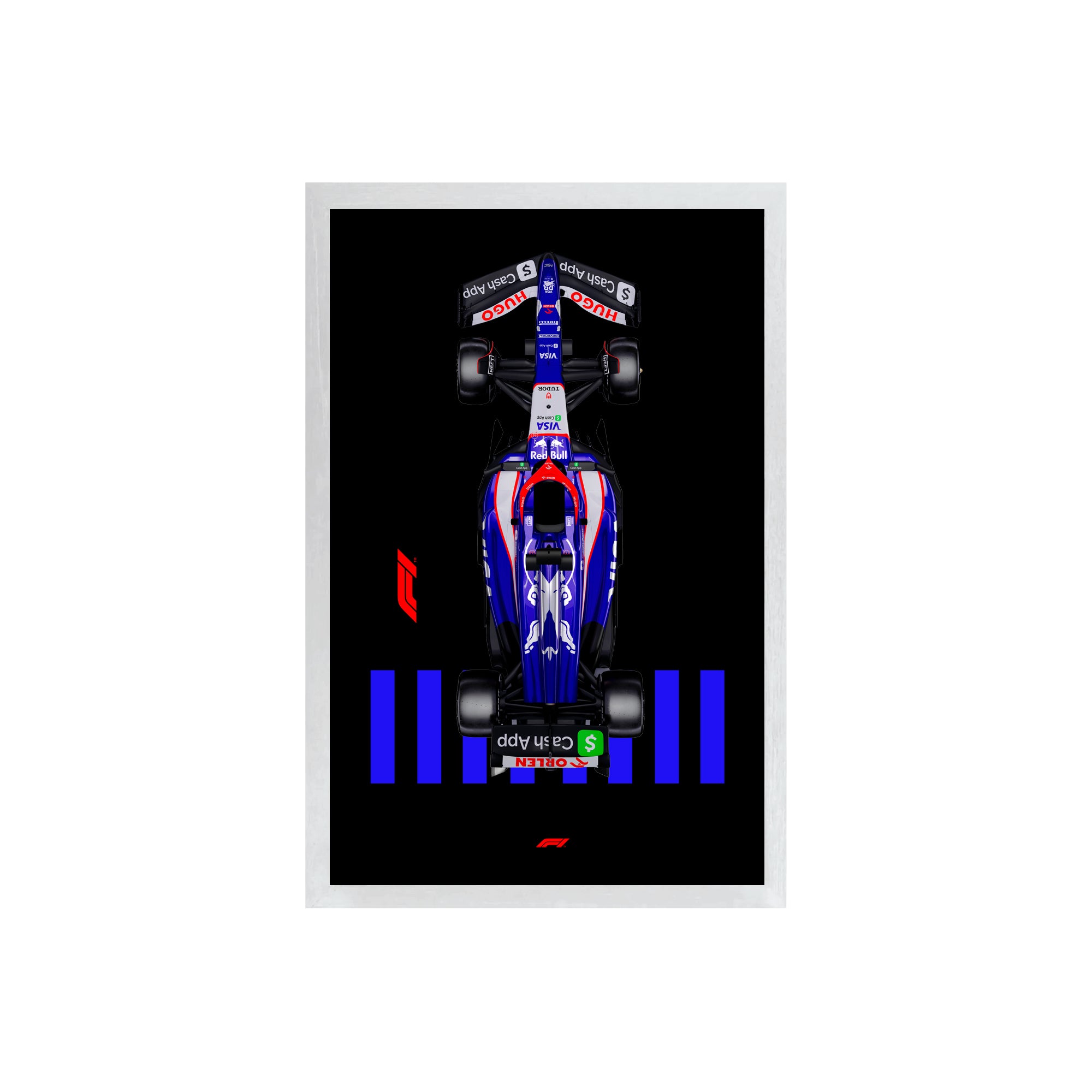 wall-art-framed-image-black-poster-formula-1-rb-alphatauri