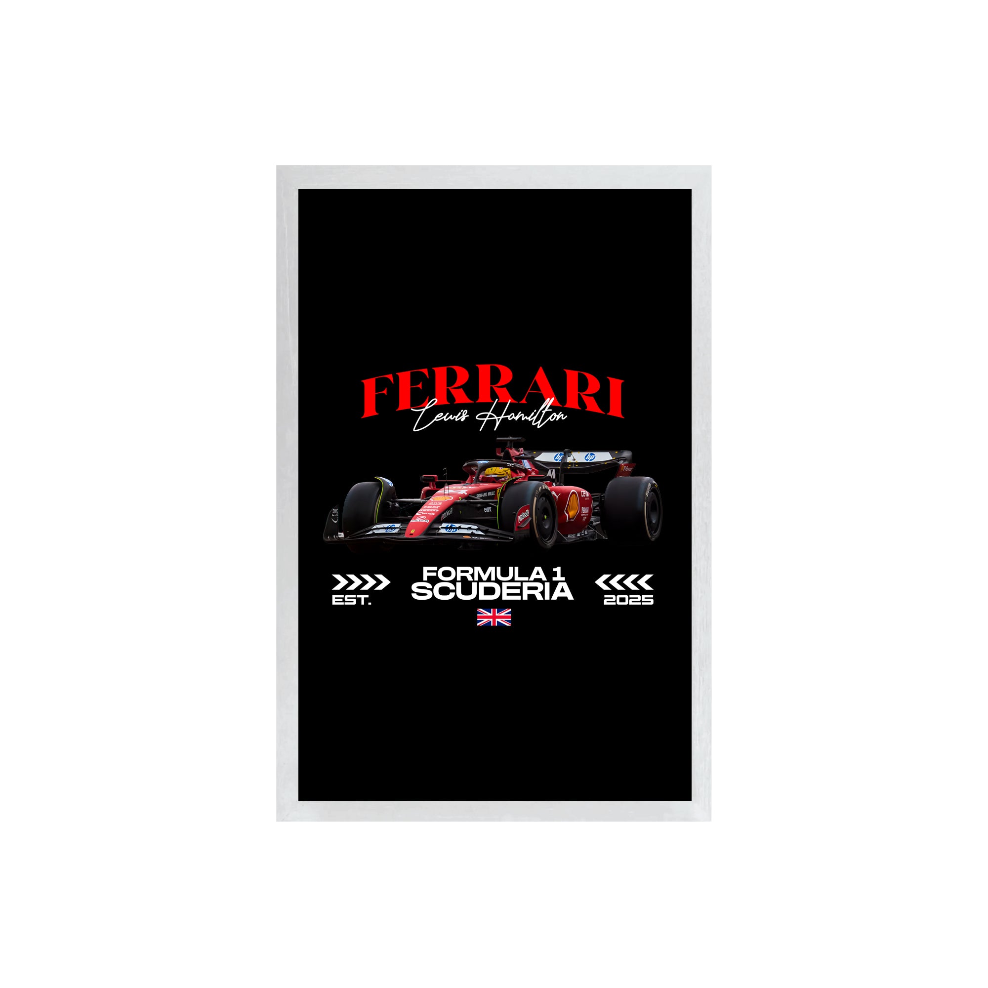 wall-art-framed-image-black-poster-formula-1-lewis-ferrari-f1