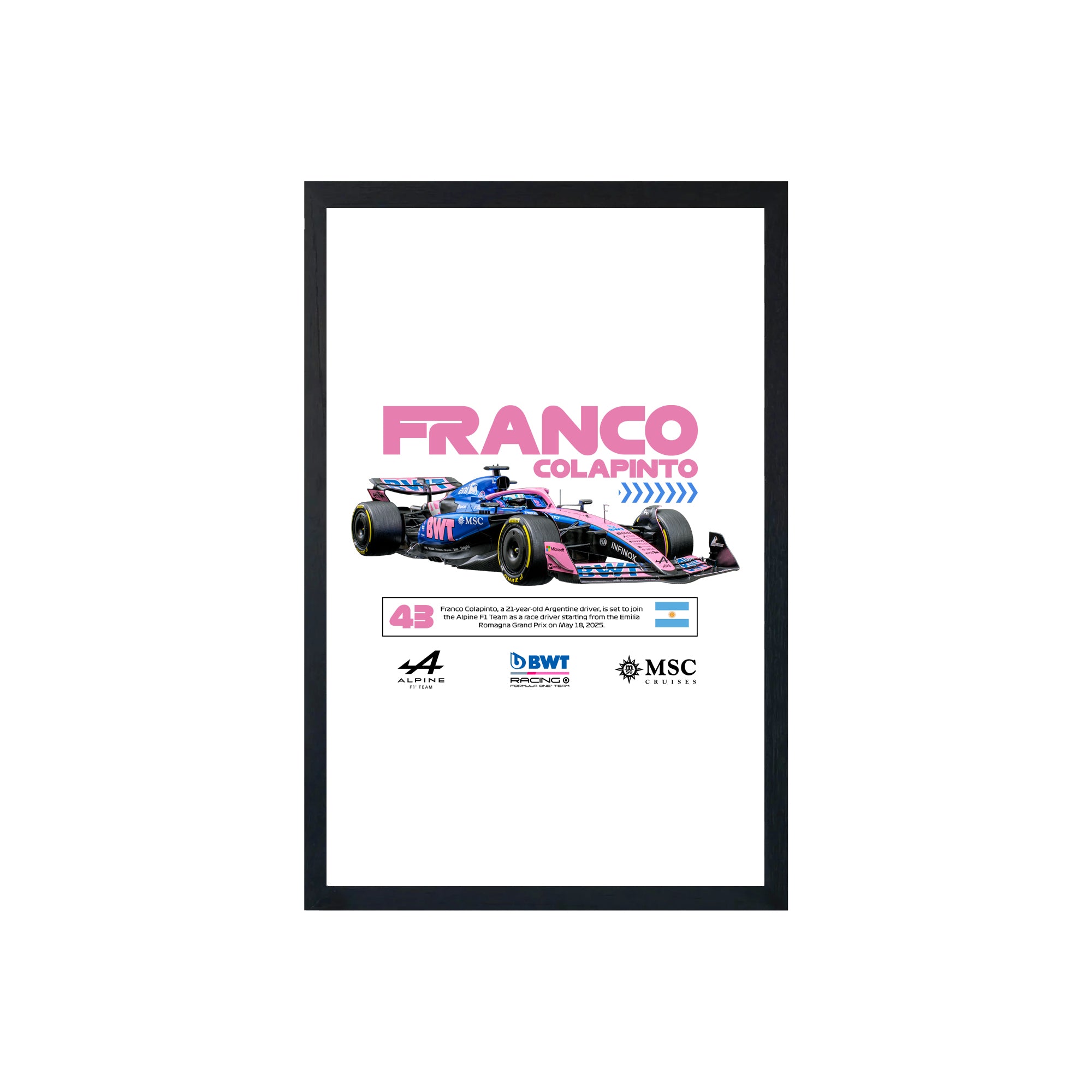 wall-art-framed-image-white-poster-formula-1-pinto