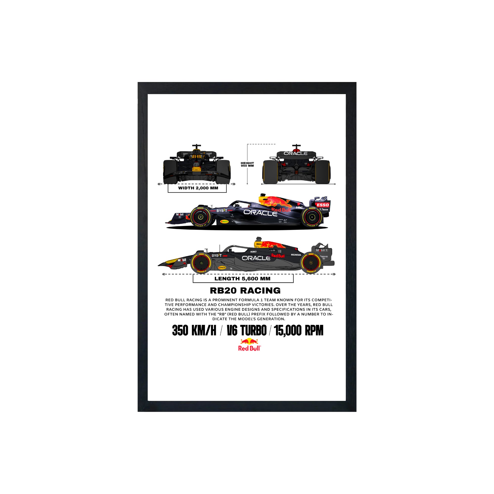 wall-art-framed-image-white-poster-formula-1-rb20-racing