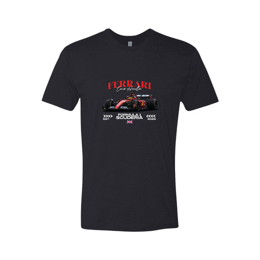 T-Shirt - Formula 1 - Lewis Ferrari F1 Shirt