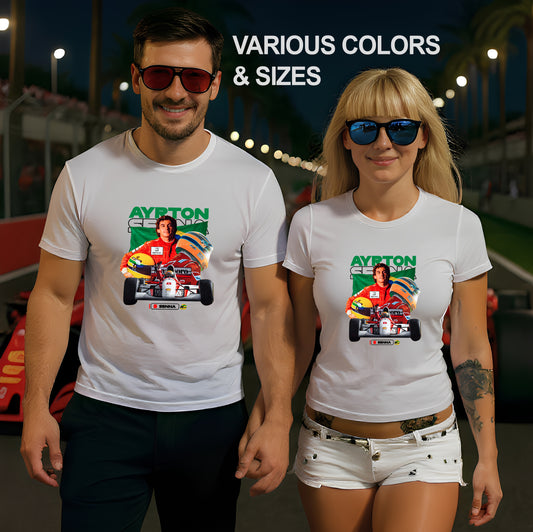 T-Shirt - Formula 1 - Ayrton S Shirt