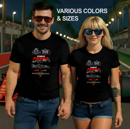 T-Shirt - Formula 1 - Checo Perez F1 Shirt