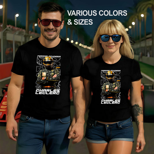 T-Shirt - Formula 1 - Leclerc F Shirt