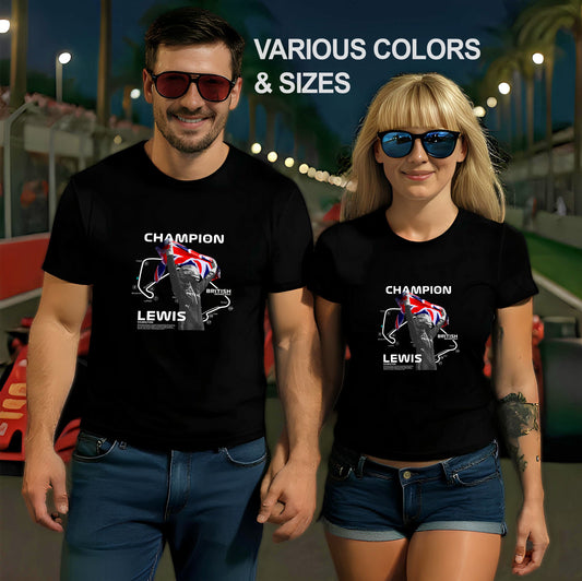 T-Shirt - Formula 1 - Lewis H Silverstone Shirt