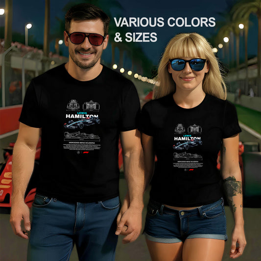 T-Shirt - Formula 1 - Lewis Mercedes F1 Shirt