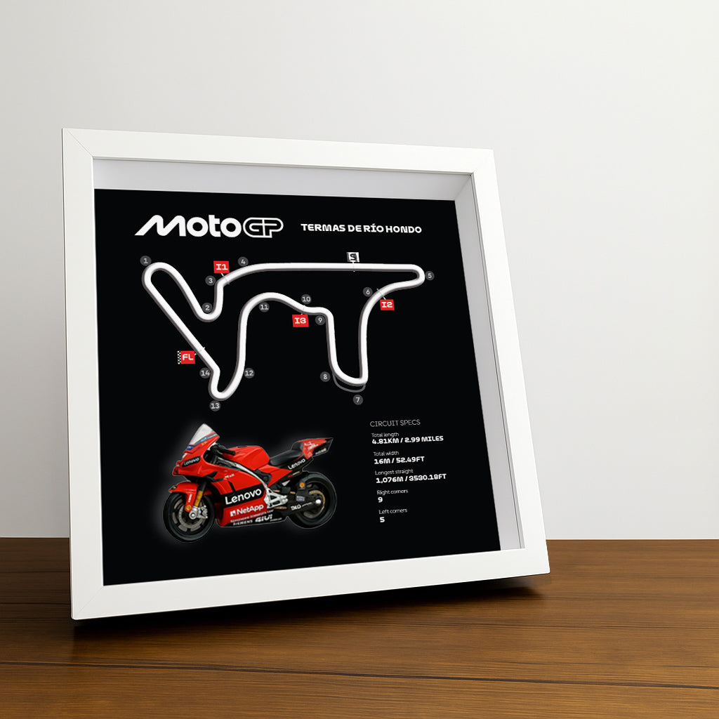 termas-de-rio-hondo-moto-circuit-black-3d-framed-track-wall-art-with-motorcycle-model-argentina-racing-gift