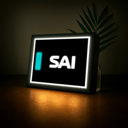 Carlos Sainz (Williams F1) Name Abbreviation with LED Lighting, Formula 1, F1 Racing