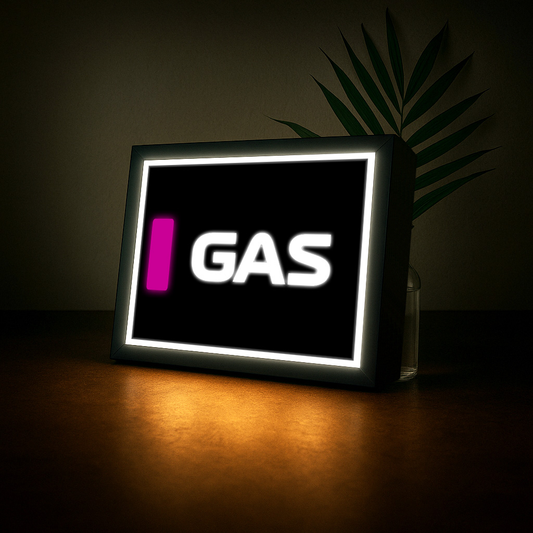 Pierre Gasly (Alpine F1) Name Abbreviation with LED Lighting, Formula 1, F1 Racing