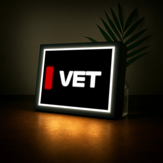 Sebastian Vettel (Ferrari F1) Name Abbreviation with LED Lighting, Formula 1, F1 Racing