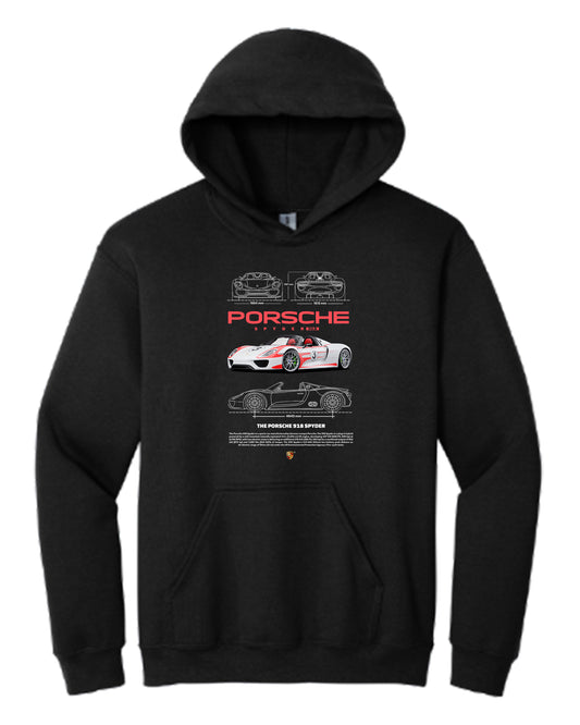 918 Spyder Hoodie (Various Colors and Sizes)