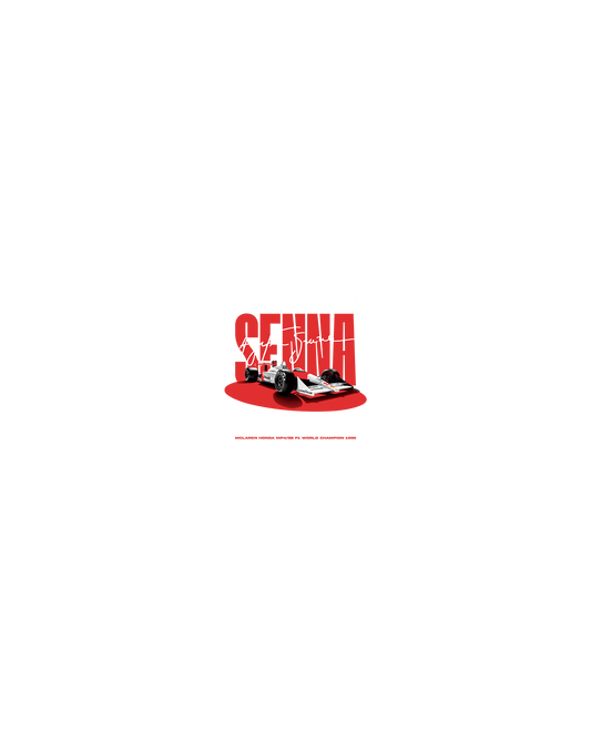 Ayrton Senna Bl Hoodie (Various Colors and Sizes)