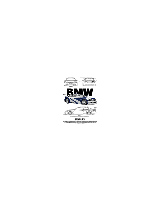 Bmw M3 Gtr Hoodie (Various Colors and Sizes)