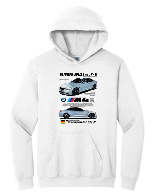 Bmw M4 F84 V2 Hoodie (Various Colors and Sizes)