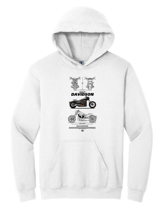 Harley Davidson Fxdr Hoodie (Various Colors and Sizes)