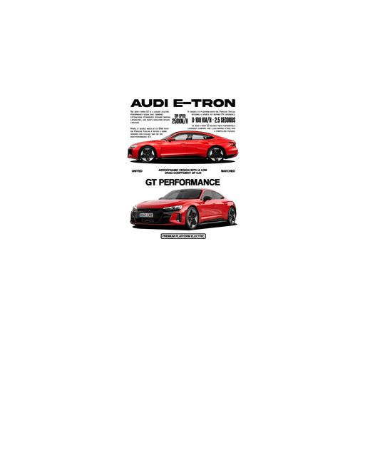 Audi E-Tron Gt T-shirt (Various Colors and Sizes)