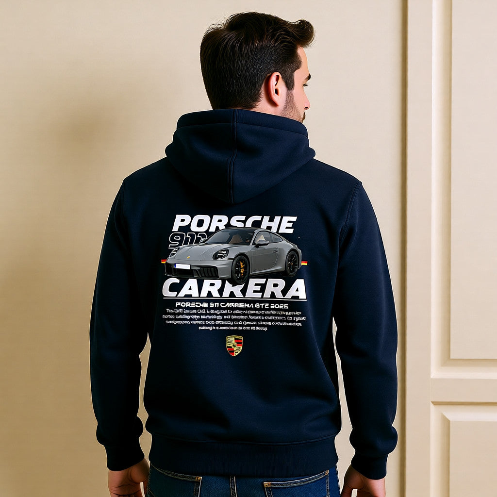 Porsche 911 Hoodie – Motorsport Hoodie – Racing Fan Merchandise – Unisex