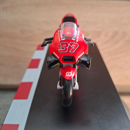 Moto Model with Stand (1:43 Scale) - Augusto Fernandez #37 - Moto Gift