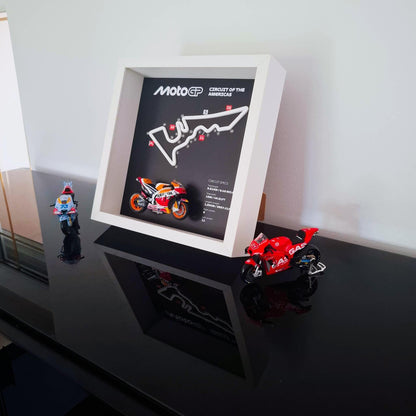 Circuit of The Americas 3D Framed Moto Art: USA Racing Gift
