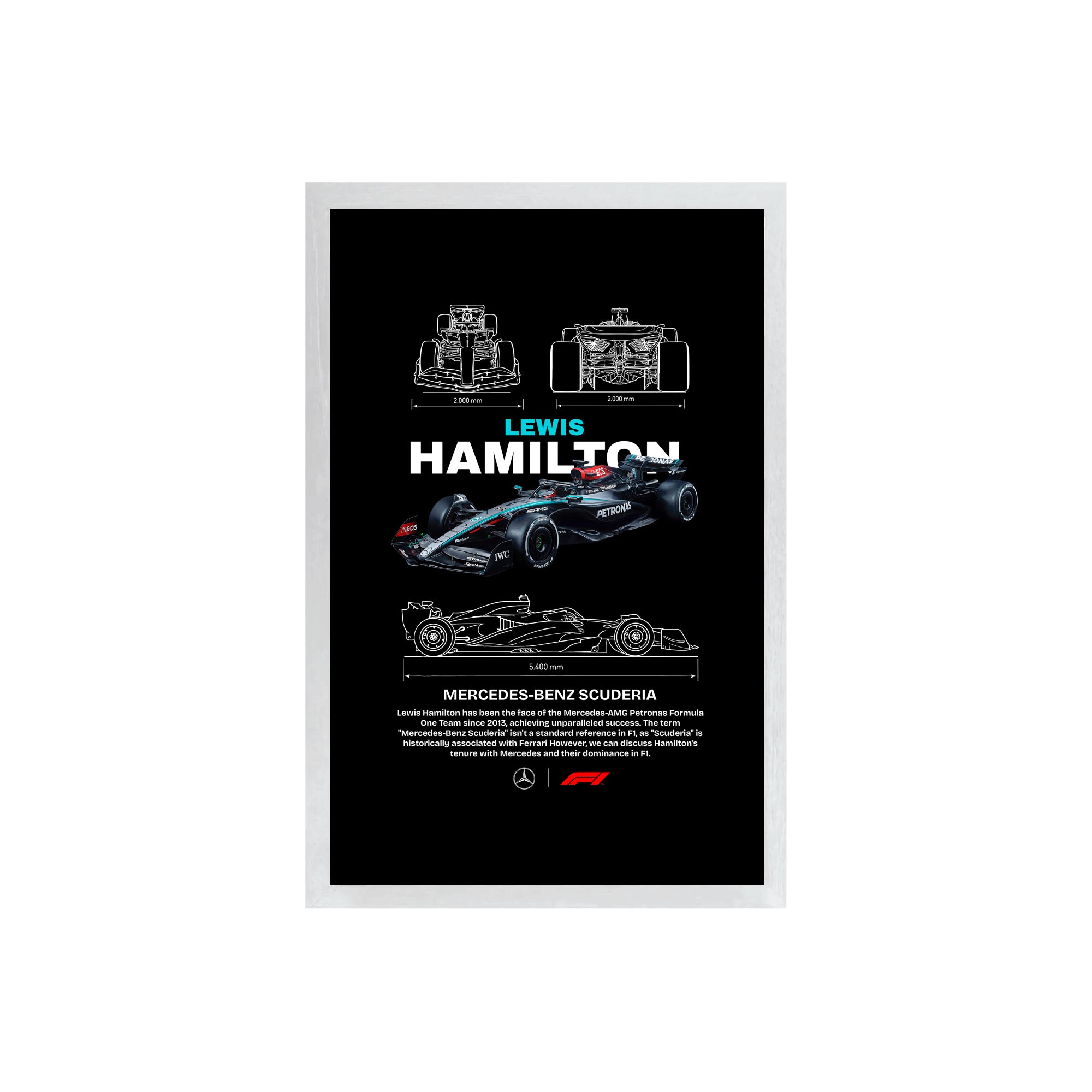 wall-art-framed-image-black-poster-formula-1-lewis-mercedes-f