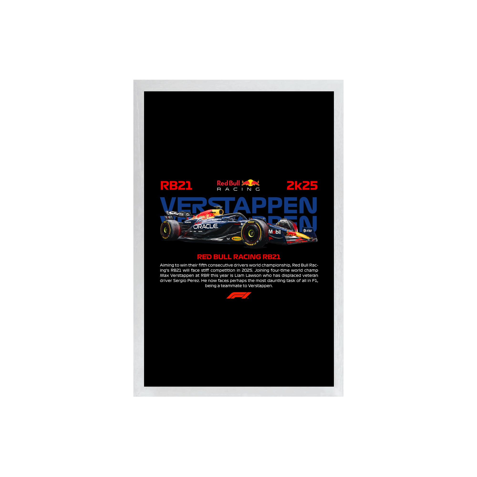 wall-art-framed-image-black-poster-formula-1-rb21-wh