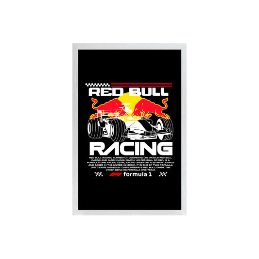 Wall Art Framed Image Black Poster - Formula 1 - Reb