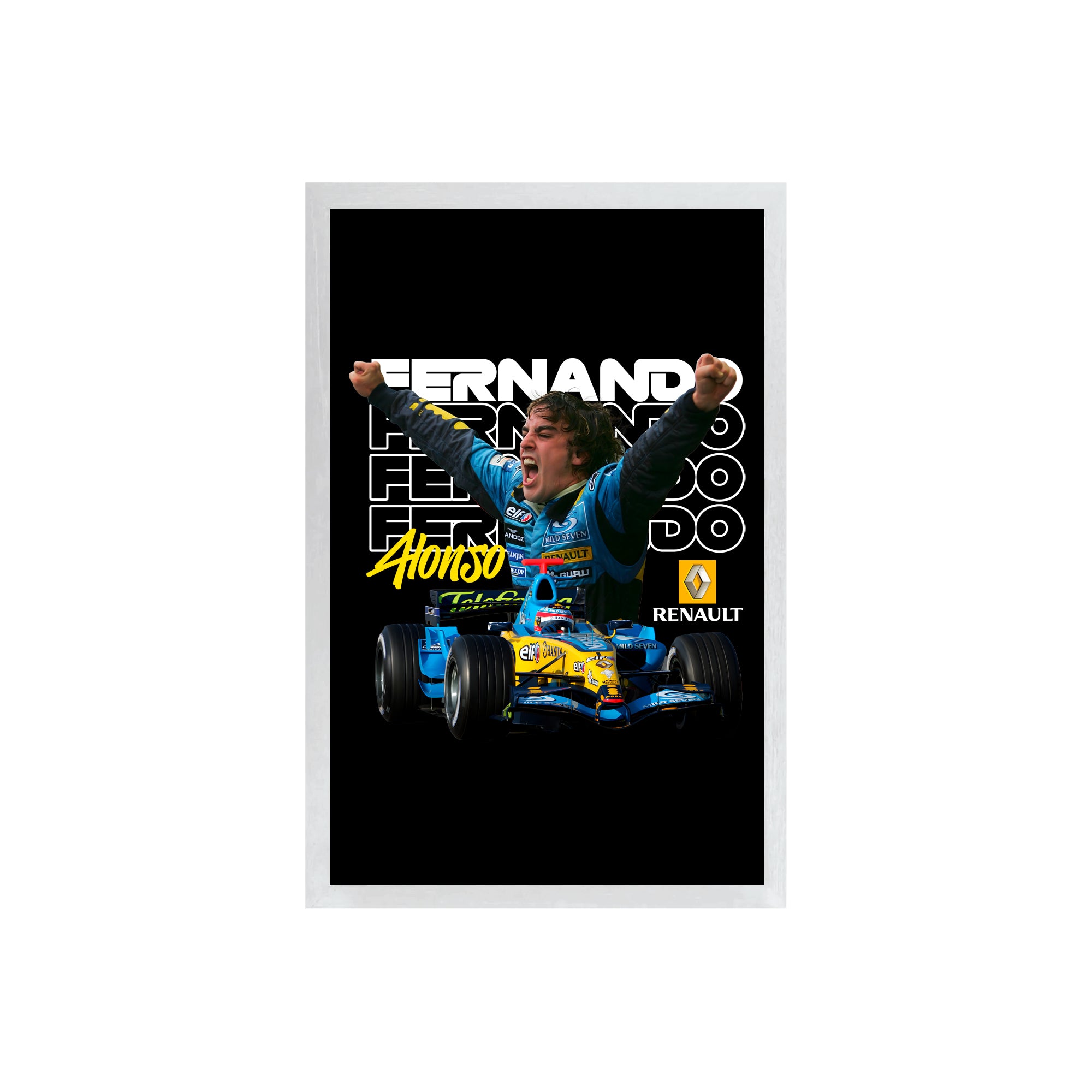 wall-art-framed-image-black-poster-formula-1-alonso-renault