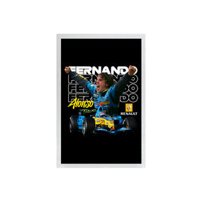 wall-art-framed-image-black-poster-formula-1-alonso-renault