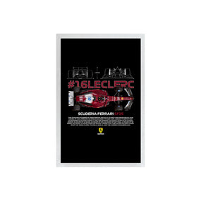 wall-art-framed-image-black-poster-formula-1-leclerc-sf25