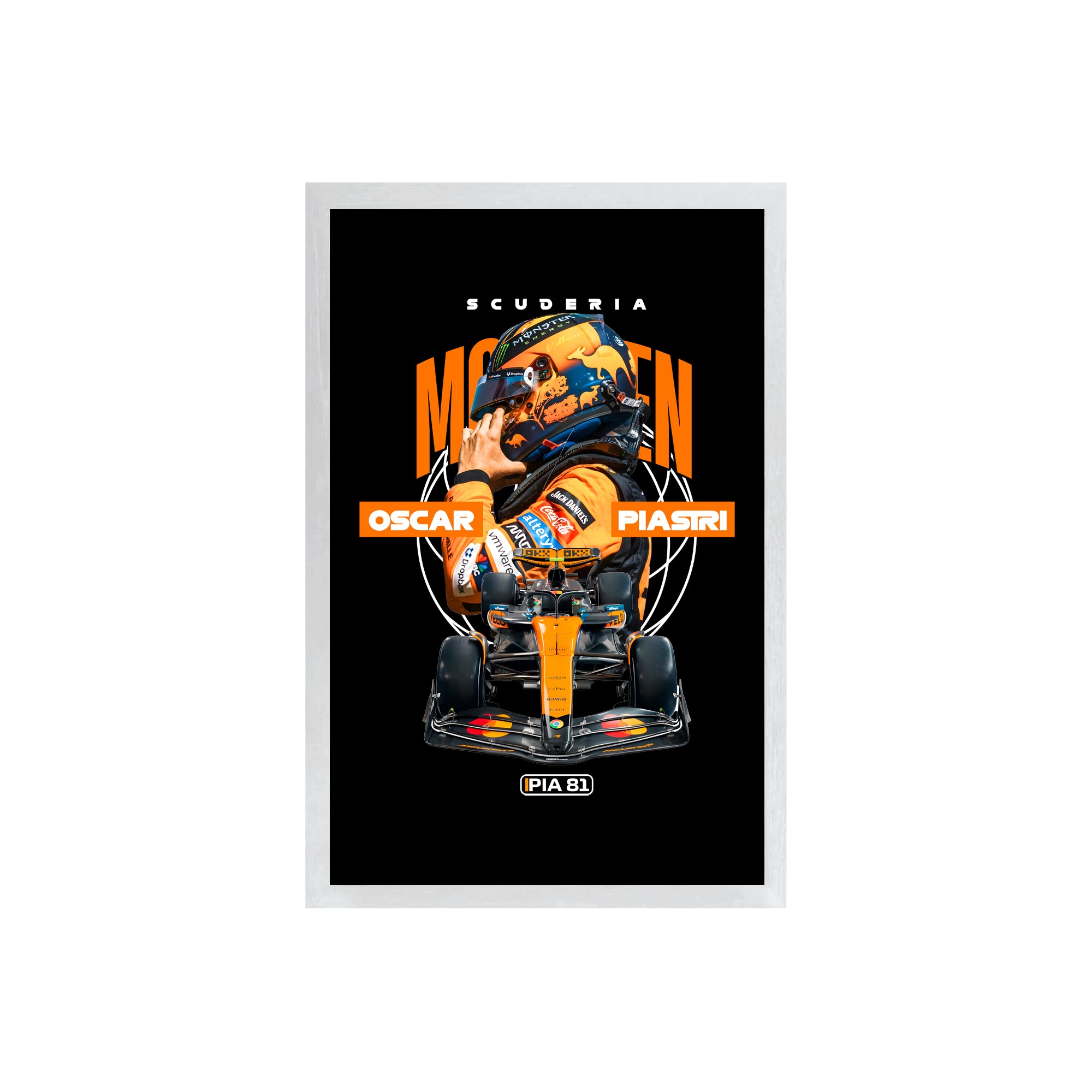 wall-art-framed-image-black-poster-formula-1-piastri