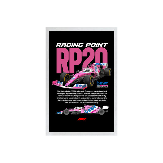 Wall Art Framed Image Black Poster - Formula 1 - Rc Point