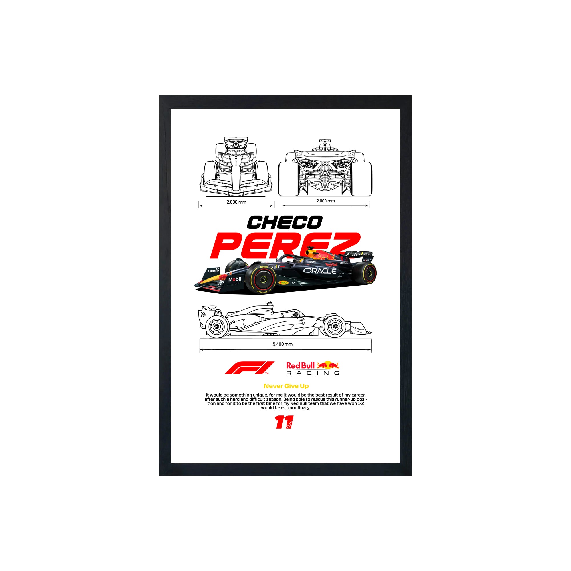 wall-art-framed-image-white-poster-formula-1-checo-perez-f1-1