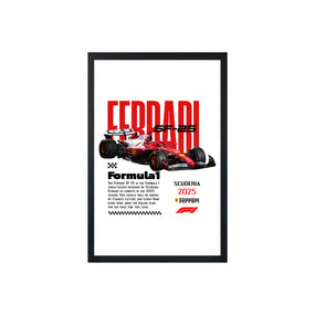 wall-art-framed-image-white-poster-formula-1-ferrari-f1-sf-25