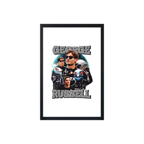 wall-art-framed-image-white-poster-formula-1-george-russell