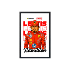 wall-art-framed-image-white-poster-formula-1-hamilton-art