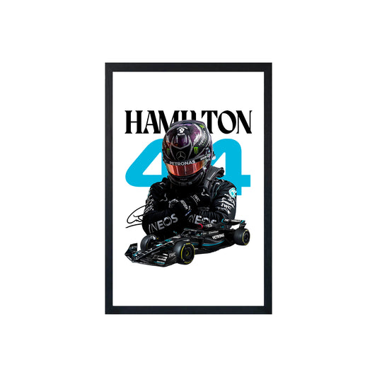 Wall Art Framed Image White Poster - Formula 1 - Lew1S