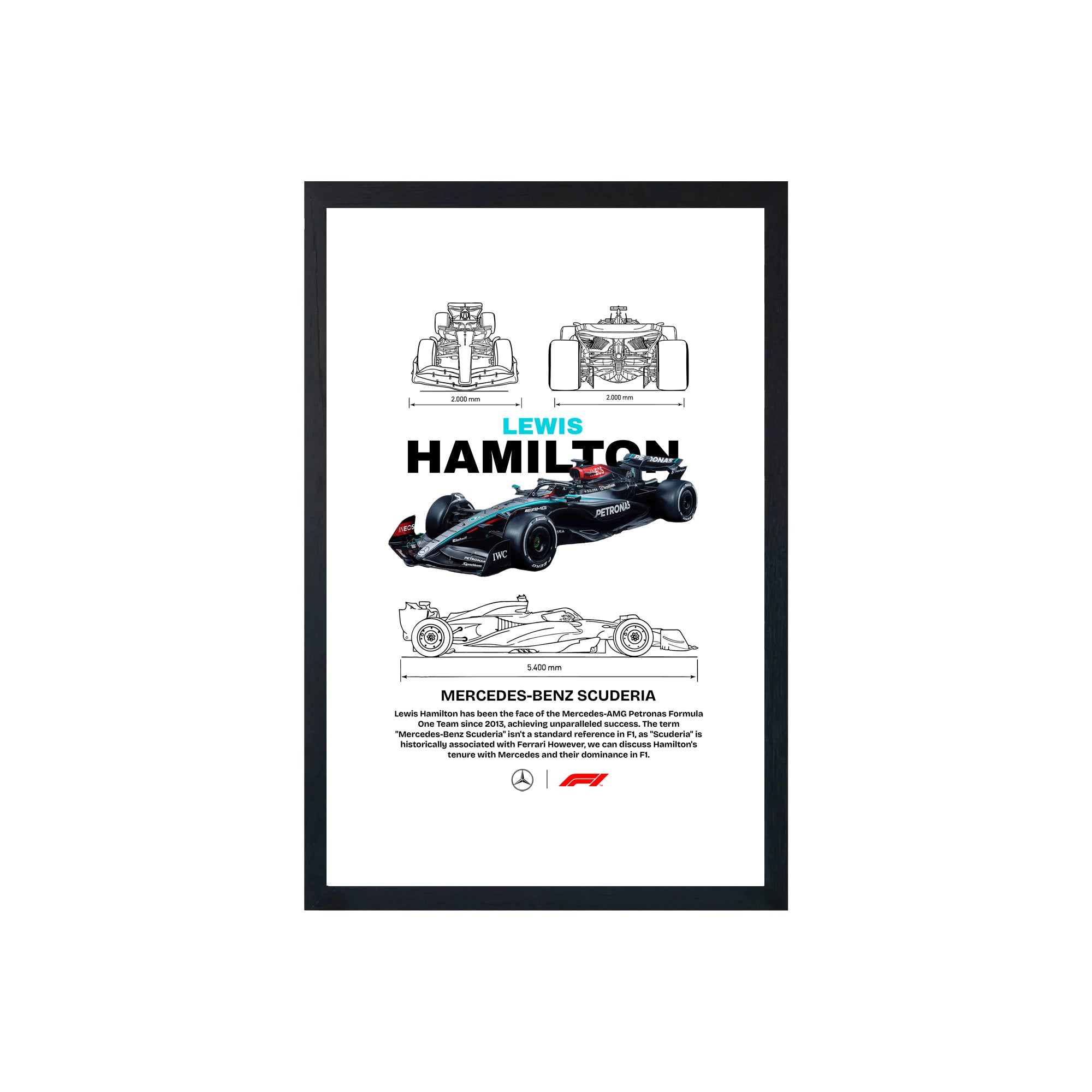 wall-art-framed-image-white-poster-formula-1-lewis-mercedes-f1