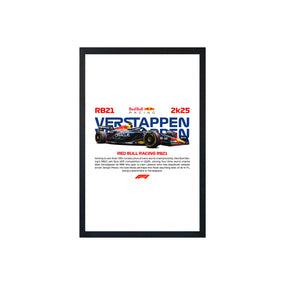 wall-art-framed-image-white-poster-formula-1-rb21-bl