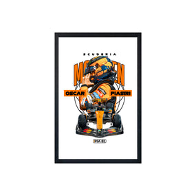wall-art-framed-image-white-poster-formula-1-piastri
