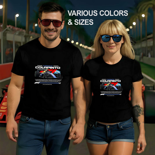 T-Shirt - Formula 1 - Colapinto Shirt