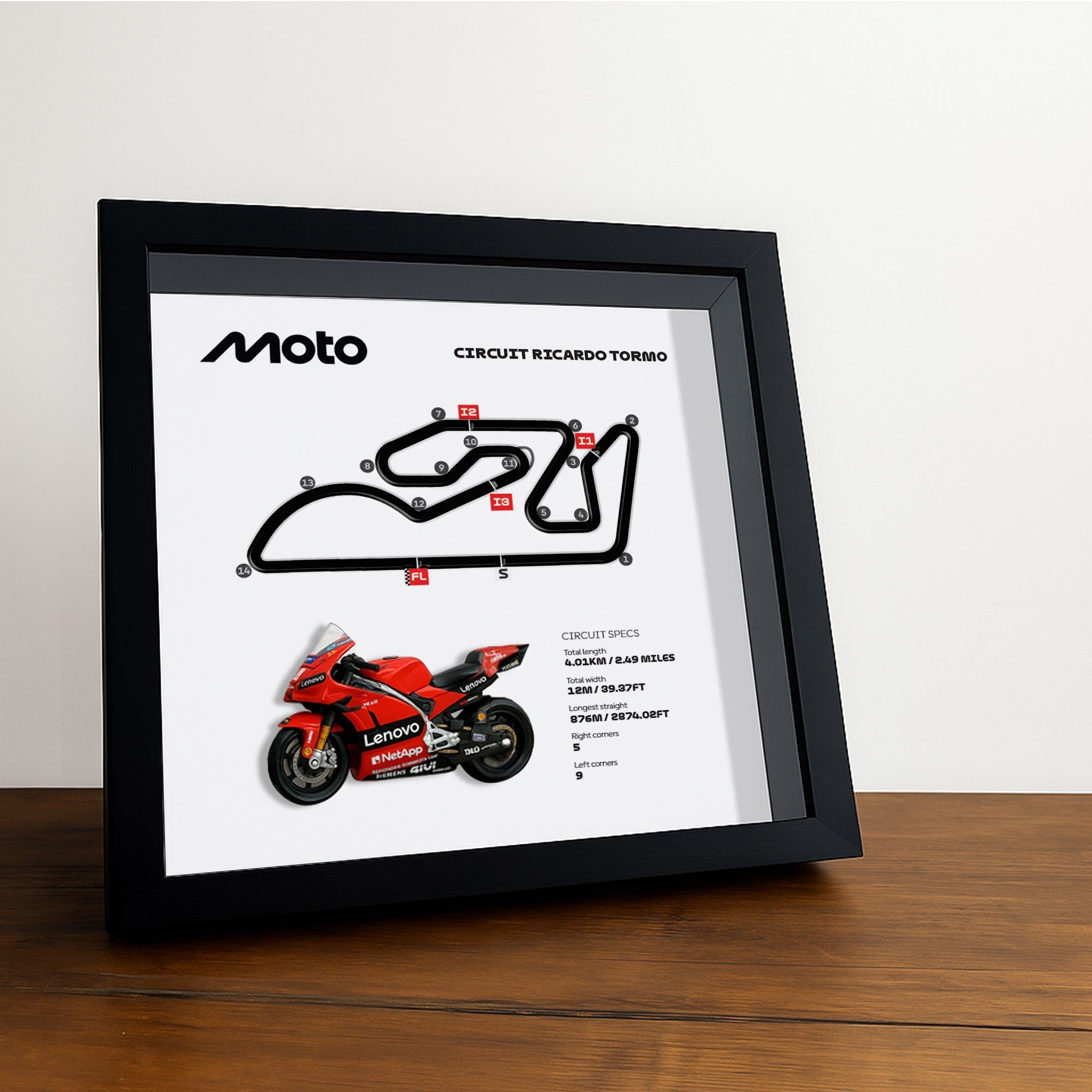 ricardo-tormo-moto-circuit-3d-framed-track-wall-art-with-motorcycle-model-spain-racing-gift
