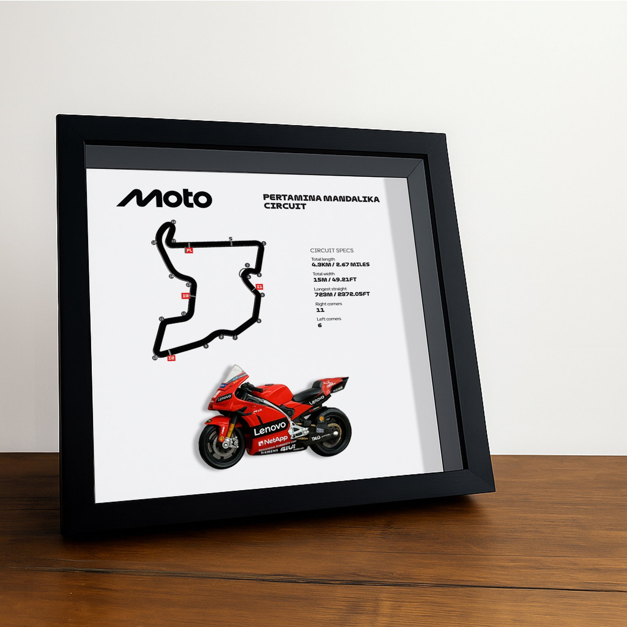 mandalika-moto-circuit-3d-framed-track-wall-art-with-motorcycle-model-indonesia-racing-gift