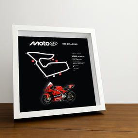 red-bull-ring-moto-circuit-black-3d-framed-track-wall-art-with-motorcycle-model-austria-racing-gift