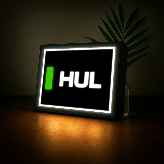 Nico Hulkenberg (Sauber F1) Name Abbreviation with LED Lighting, Formula 1, F1 Racing