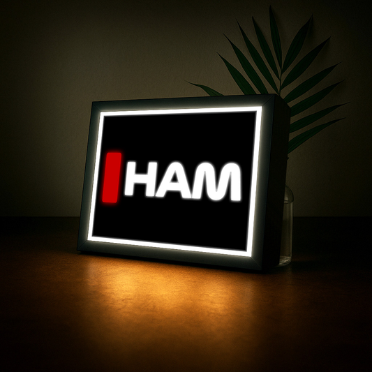 Lewis Hamilton (Ferrari F1) Name Abbreviation F1 Light with LED Lighting, Formula 1, F1 Racing