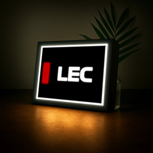 Charles Leclerc (Ferrari F1) Name Abbreviation F1 Light with LED Lighting, Formula 1, F1 Racing