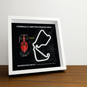 f1-framed-british-silverstone-circuit-various-cars-f1-wall-art-circuit-frame-f1-gift-framed-f1-art-formula-one