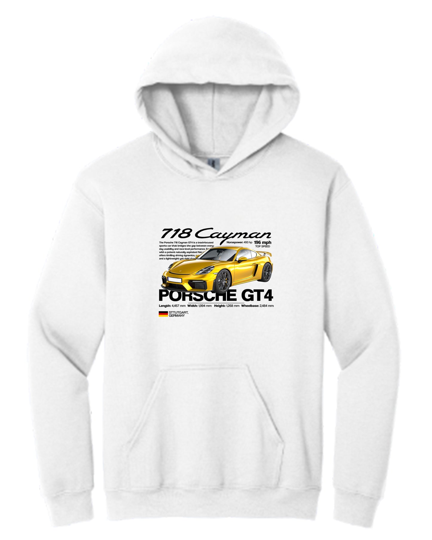 718 Hoodie (Various Colors and Sizes)